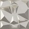 Ekena Millwork 19 5/8in. W x 19 5/8in. H Niobe EnduraWall Decorative 3D Wall Panel Covers 2.67 Sq. Ft. WP20X20NIBCR - alternate 1